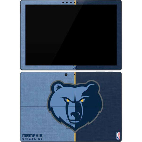 NBA Memphis Grizzlies Canvas Surface Pro 7 Skin