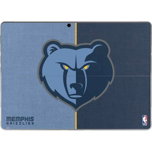 NBA Memphis Grizzlies Canvas Surface Pro 8 Skin