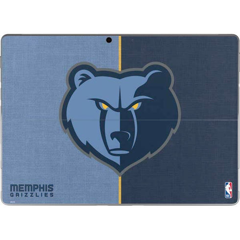 NBA Memphis Grizzlies Canvas Surface Pro 9 Skin