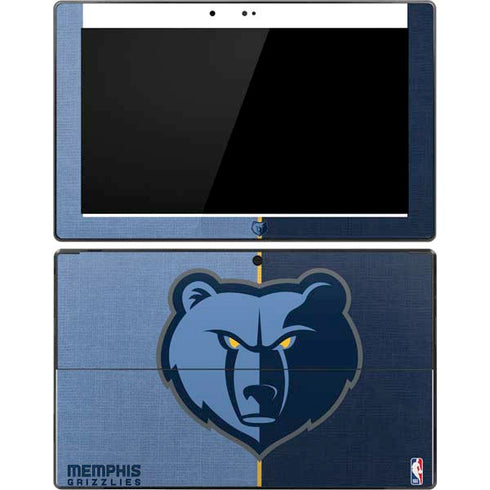 NBA Memphis Grizzlies Canvas Surface Pro Tablet Skin