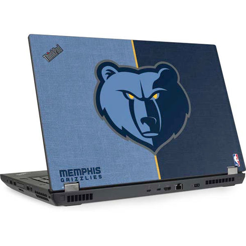 NBA Memphis Grizzlies Canvas Lenovo ThinkPad Skin