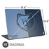 NBA Memphis Grizzlies Canvas Universal Laptop 18in (14.6 x 10.6in) Skin