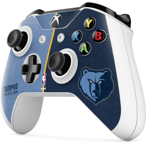 NBA Memphis Grizzlies Canvas Xbox One S All-Digital Edition Bundle Skin