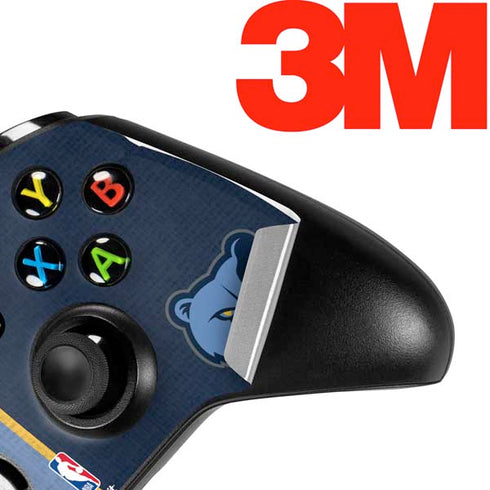 NBA Memphis Grizzlies Canvas Xbox One S Controller Skin