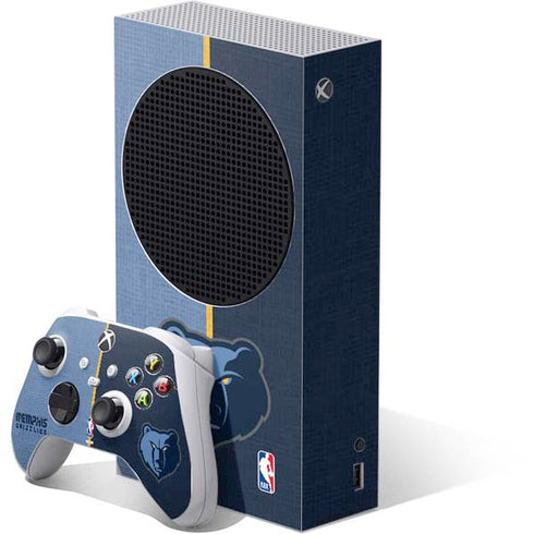 NBA Memphis Grizzlies Canvas Xbox Series S Bundle Skin