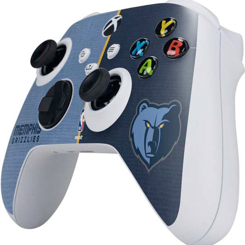 NBA Memphis Grizzlies Canvas Xbox Series S Controller Skin