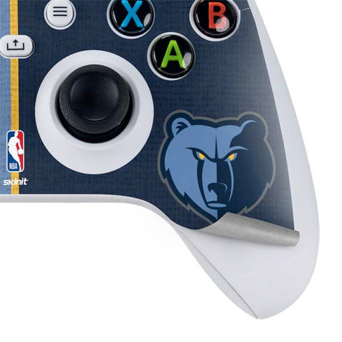 NBA Memphis Grizzlies Canvas Xbox Series S Controller Skin
