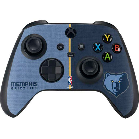 NBA Memphis Grizzlies Canvas Xbox Series X Controller Skin