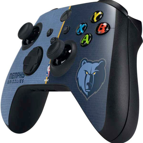 NBA Memphis Grizzlies Canvas Xbox Series X Controller Skin