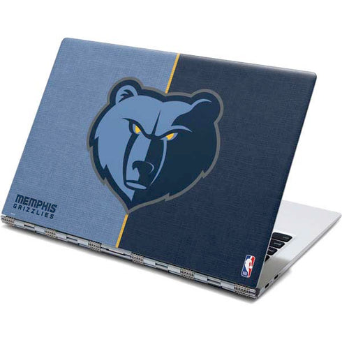 NBA Memphis Grizzlies Canvas Yoga 910 2-in-1 14in Touch-Screen Skin