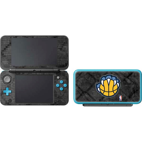 NBA Memphis Grizzlies Dark Rust Nintendo 2DS XL (2017) Skin