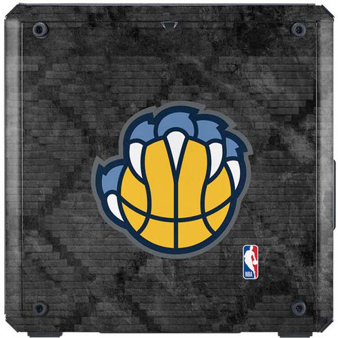 NBA Memphis Grizzlies Dark Rust Cooler Master MasterBox Q300L Mini Tower Skin
