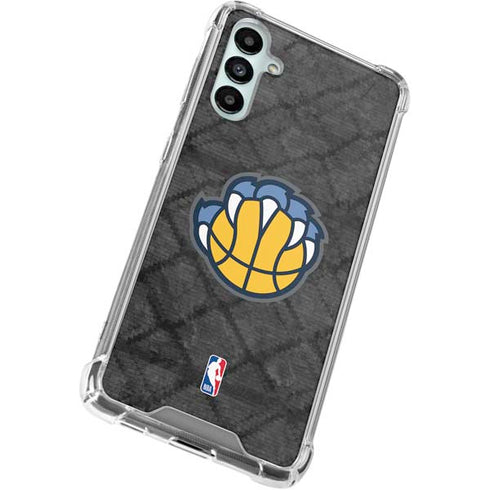 NBA Memphis Grizzlies Dark Rust Galaxy A15 5G Clear Case