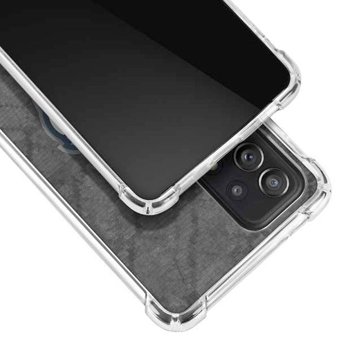 NBA Memphis Grizzlies Dark Rust Galaxy A52 5G Clear Case