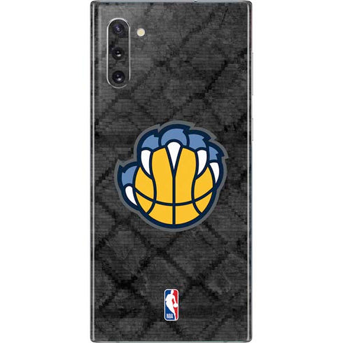 NBA Memphis Grizzlies Dark Rust Galaxy Note 10 Skin