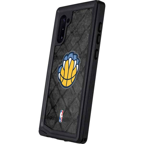 NBA Memphis Grizzlies Dark Rust Galaxy Note 10 Waterproof Case