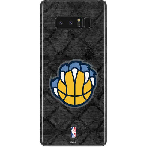 NBA Memphis Grizzlies Dark Rust Galaxy Note 8 Skin