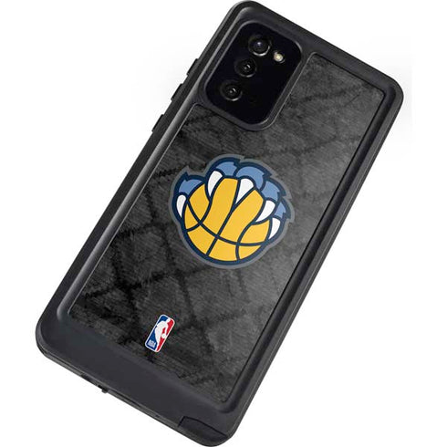 NBA Memphis Grizzlies Dark Rust Galaxy Note20 5G Waterproof Case