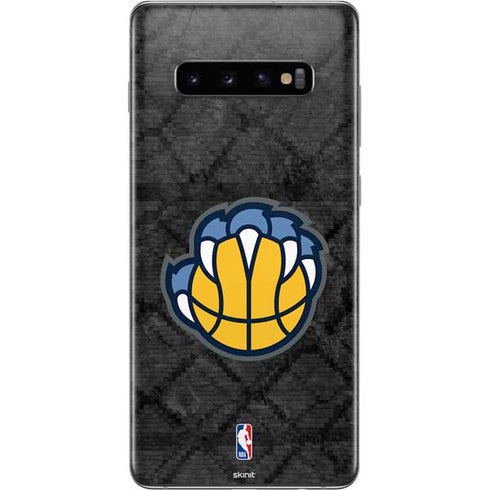 NBA Memphis Grizzlies Dark Rust Galaxy S10 Plus Skin