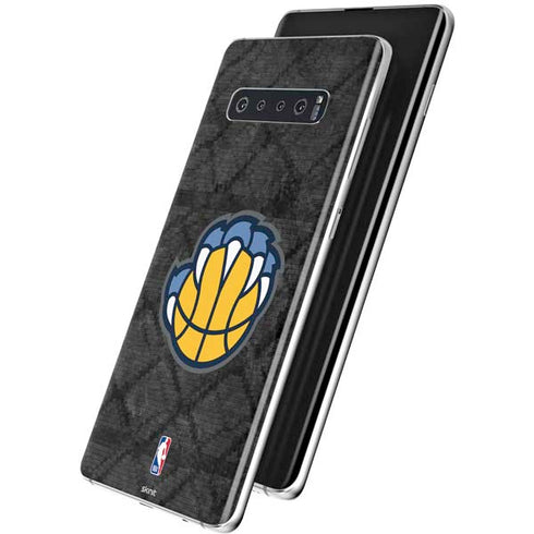 NBA Memphis Grizzlies Dark Rust Galaxy S10 Plus Skin