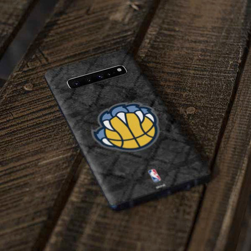 NBA Memphis Grizzlies Dark Rust Galaxy S10 Plus Skin