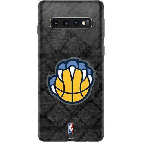 NBA Memphis Grizzlies Dark Rust Galaxy S10 Skin
