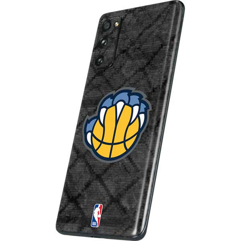 NBA Memphis Grizzlies Dark Rust Galaxy S20 Fan Edition Skin