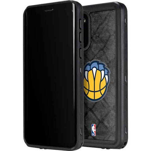 NBA Memphis Grizzlies Dark Rust Galaxy S20 Plus Waterproof Case