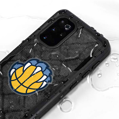 NBA Memphis Grizzlies Dark Rust Galaxy S20 Plus Waterproof Case