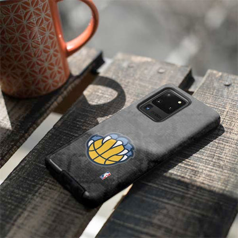 NBA Memphis Grizzlies Dark Rust Galaxy S20 Ultra 5G Pro Case
