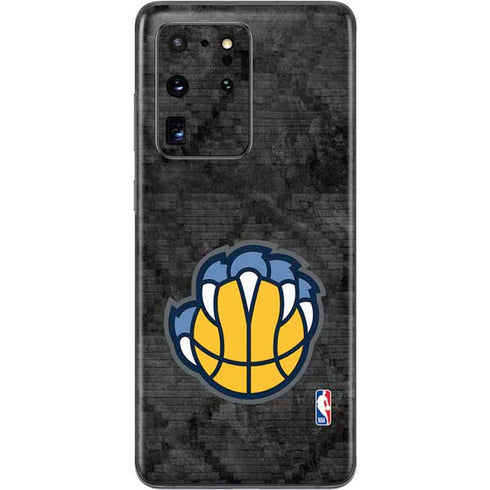 NBA Memphis Grizzlies Dark Rust Galaxy S20 Ultra 5G Skin