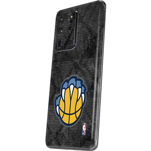NBA Memphis Grizzlies Dark Rust Galaxy S20 Ultra 5G Skin