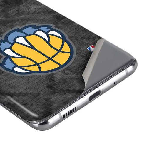 NBA Memphis Grizzlies Dark Rust Galaxy S20 Ultra 5G Skin