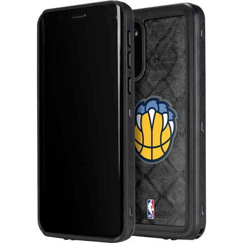 NBA Memphis Grizzlies Dark Rust Galaxy S20 Waterproof Case