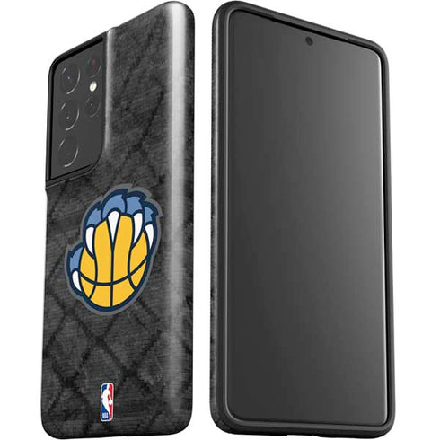 NBA Memphis Grizzlies Dark Rust Galaxy S21 Ultra 5G Pro Case