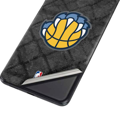 NBA Memphis Grizzlies Dark Rust Galaxy S21 Ultra 5G Skin