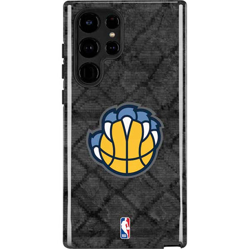 NBA Memphis Grizzlies Dark Rust Galaxy S22 Ultra Pro Case