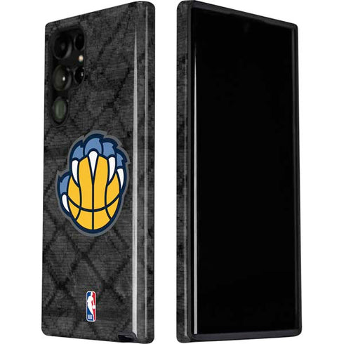 NBA Memphis Grizzlies Dark Rust Galaxy S22 Ultra Pro Case