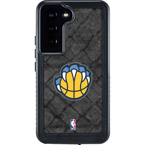 NBA Memphis Grizzlies Dark Rust Galaxy S23 Waterproof Case