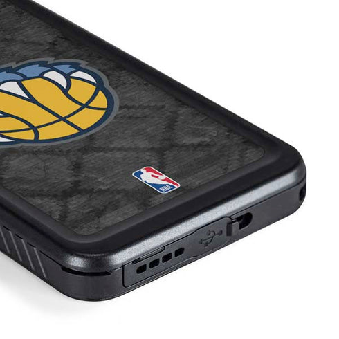 NBA Memphis Grizzlies Dark Rust Galaxy S23 Waterproof Case