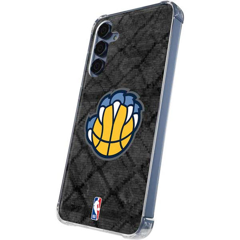 NBA Memphis Grizzlies Dark Rust Galaxy S24 Clear Case