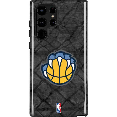 NBA Memphis Grizzlies Dark Rust Galaxy S24 Ultra Impact Case