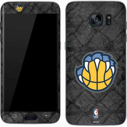 NBA Memphis Grizzlies Dark Rust Galaxy S7 Skin