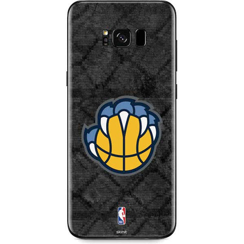 NBA Memphis Grizzlies Dark Rust Galaxy S8 Skin