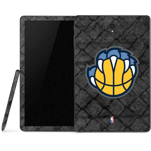 NBA Memphis Grizzlies Dark Rust Samsung Galaxy Tab Skin