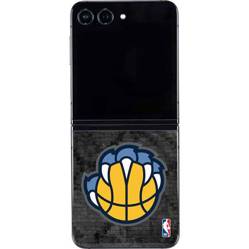 NBA Memphis Grizzlies Dark Rust Galaxy Z Flip5 5G Skin