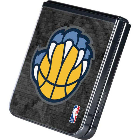 NBA Memphis Grizzlies Dark Rust Galaxy Z Flip5 5G Skin