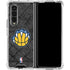 NBA Memphis Grizzlies Dark Rust Galaxy Z Fold4 5G Clear Case