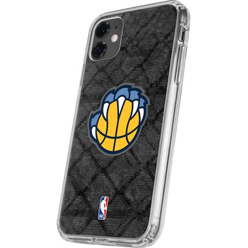 NBA Memphis Grizzlies Dark Rust iPhone 11 Clear Case