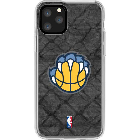 NBA Memphis Grizzlies Dark Rust iPhone 11 Pro Clear Case